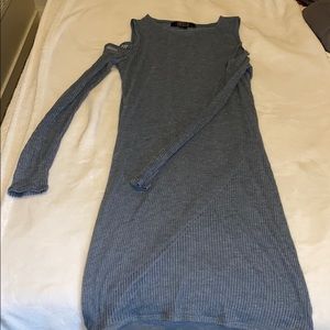 Cold shoulder dress